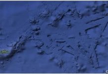 太平洋深海1800米 現史前文明龐大機場建築