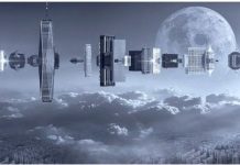 琴狀UFO盤旋芝加哥空中 20分鐘後消失
