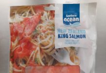 因產品食用日期標識不正確,南大洋牌300克冷燻帝王鮭魚片被召回