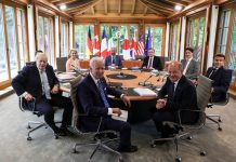 G7闭幕发公报 史无前例提中国14次 尖锐批北京