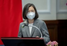 蔡英文:美國民警衛隊計畫與台灣軍方合作