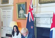 英國、紐西蘭聯合聲明:關切台海安全