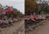 500兵上前线5天全阵亡 乌东路旁整排俄兵坟堆惨况