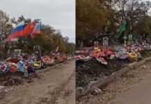 500兵上前線5天全陣亡 烏東路旁整排俄兵墳堆慘況