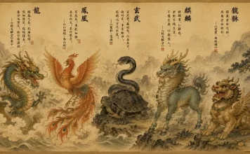 盘点一下中国古代的五大神兽
